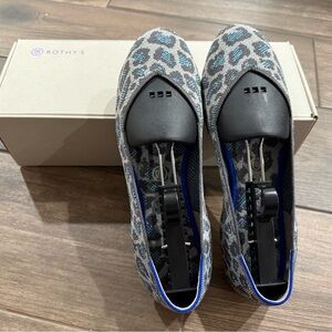 Rothy's Gray Spotted Flats size 9.5